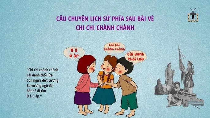 Hình ảnh các bạn nhỏ đang chơi chi chi chành chành